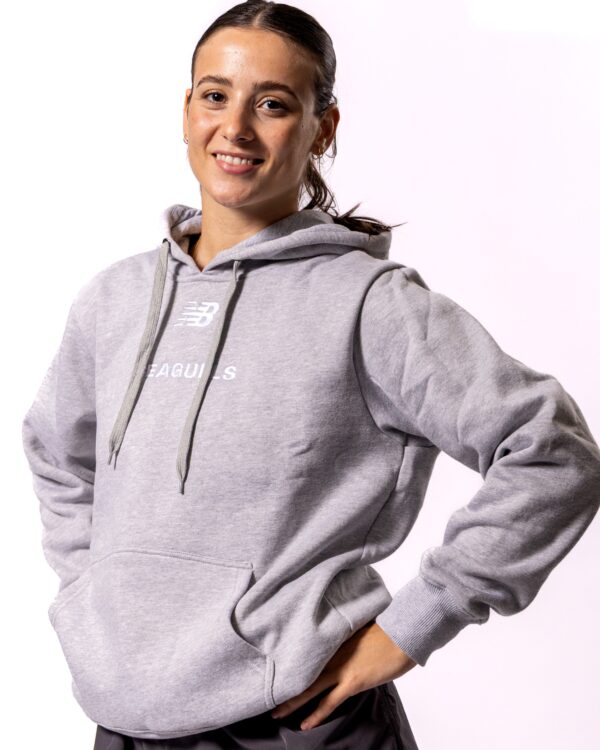 New Balance Seagulls Unisex Grey Fleece Hoodie