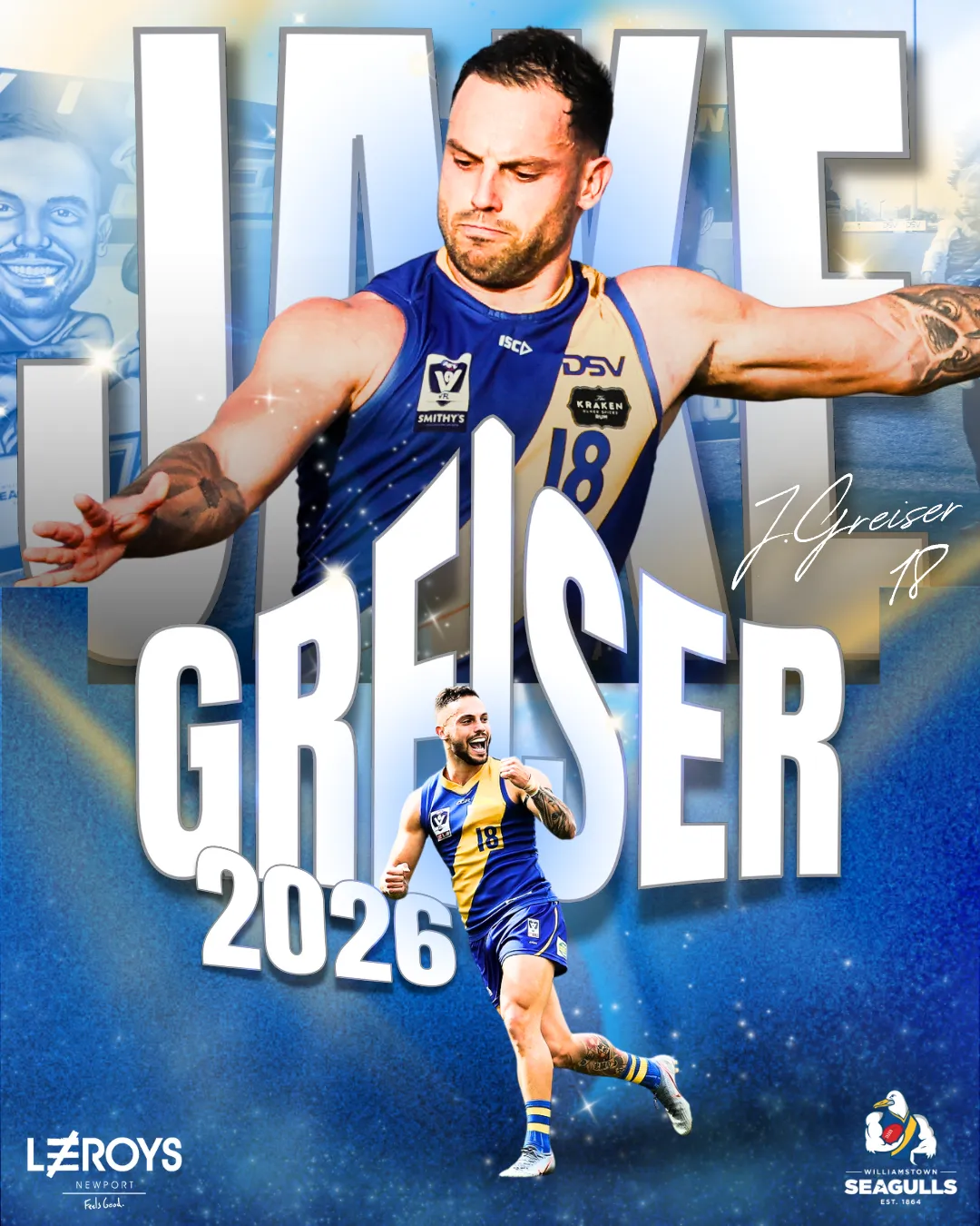Andrew Greiser Rjo Unfinished Business: Greiser eyes 2026 premiership in 13th season ...
